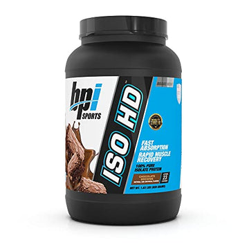 BPI Sports Iso Hd – 100% Whey Protein isolates – Muscle Growth, Recovery, Weight Loss, BPI SportsUS supplements
