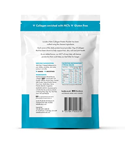 Locako Keto Collagen Vanilla Protein Powder LOCAKOAu supplements