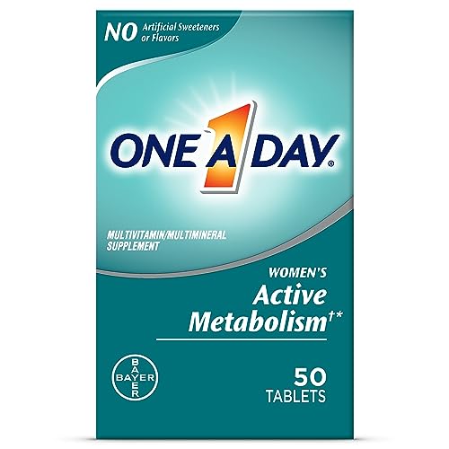 One A Day Women’s Active Metabolism Multivitamin, Supplement with Vitamin A, C, D, E ONE A DAYUS supplements