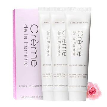 Crème De La Femme Daily Vaginal Moisturizing Cream for Long-Lasting Relief from Feminine Dryness Creme de la FemmeAu supplements