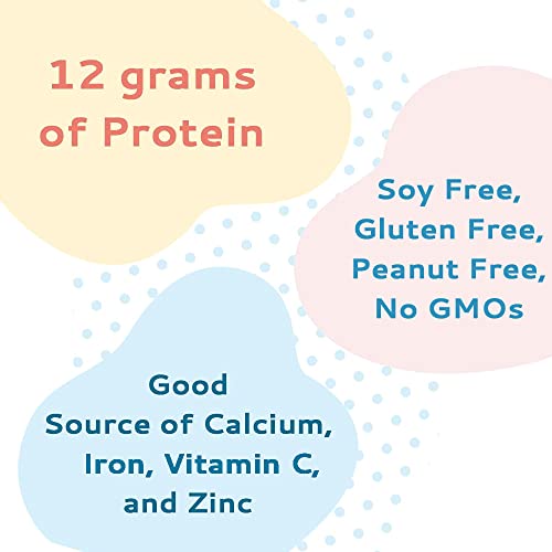 Grow Daily 3+ Shake Mix 7-serving Canister by Healthy Heights - Protein Powder (Vanilla) Healthy HeightUS supplements