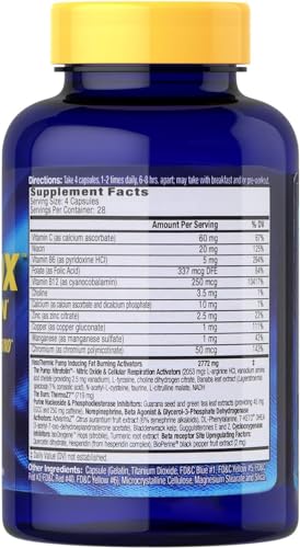 MHP Anadrox Pump & Burn, Nitric Oxide Fat Burning Inferno, 112 capsules Maximum Human PerformanceAu supplements