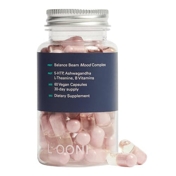 LOONI Balance Beam Mood Complex Supplement | PMS Relief with Ashwagandha, Vitamin B12 L·OONIAu supplements