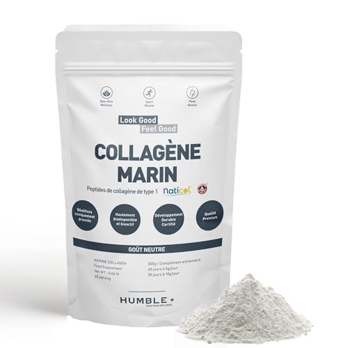Naticol® Marine Collagen Powder - 300g Pack - Natural Source - Neutral Taste - Joint Comfort HUMBLE+US supplements
