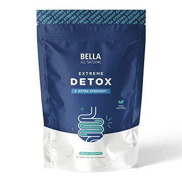 Bella All Natural Extreme Detox Tea - Body Cleanse, Colon Cleanser & Detox, Natural Herbs Bella All NaturalUS supplements