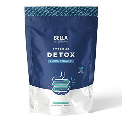 Bella All Natural Extreme Detox Tea - Body Cleanse, Colon Cleanser & Detox, Natural Herbs Bella All NaturalUS supplements
