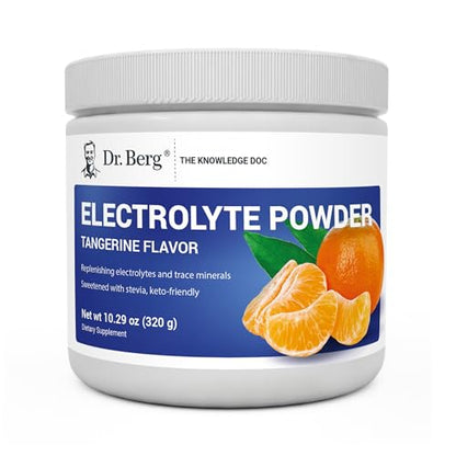 Dr. Berg Hydration Keto Electrolyte Powder - Enhanced w/ 1,000mg of Potassium Dr. Berg NutritionalsUS supplements