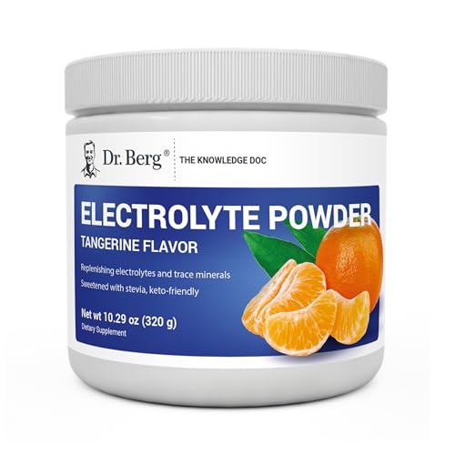 Dr. Berg Hydration Keto Electrolyte Powder - Enhanced w/ 1,000mg of Potassium Dr. Berg NutritionalsUS supplements