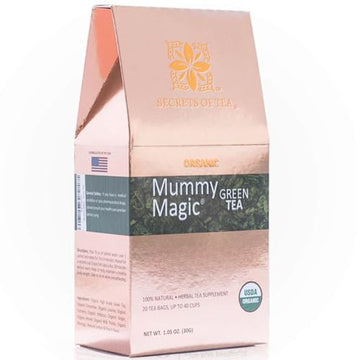 Mummy Magic Slim Tea - 100% Organic- Peach Flavor- Up To 40 Servings - 20 Count Mummy MagicAu supplements