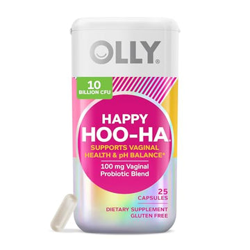 OLLY Happy Hoo-Ha Capsules, Probiotic for Women, Vaginal Health and pH OLLYUS supplements