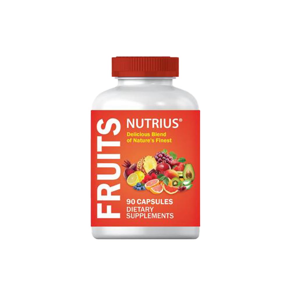 Nutrius Fruits Delicious Blend of Nature's Finest - 90 Capsules Dietary Supplements NutriusAu supplements