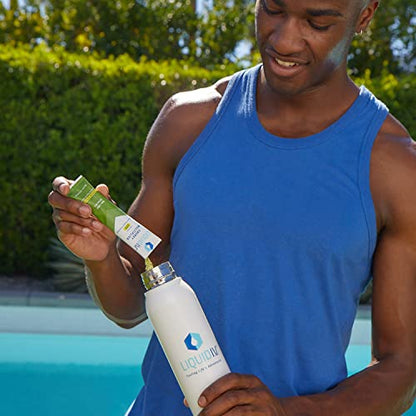 Liquid I.V. Hydration + Energy Multiplier - Lemon Ginger - Hydration Powder Packets Liquid I.V.US supplements