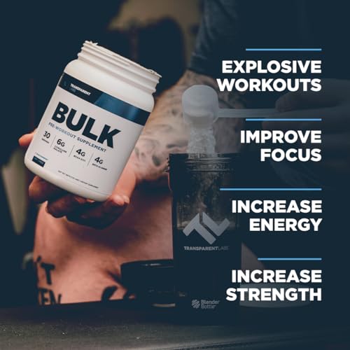 Transparent Labs Bulk Pre Workout Powder - Naturally Sweetened Advanced Pre-Workout Transparent LabsUS supplements