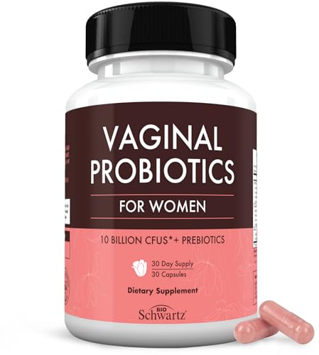 16in1 Vaginal Probiotics for Women (10 Powerful Strains + Organic Prebiotics) BioSchwartzAu supplements