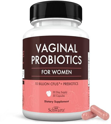 16in1 Vaginal Probiotics for Women (10 Powerful Strains + Organic Prebiotics) BioSchwartzAu supplements
