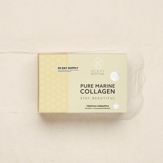 Plent Pure Marine Collagen Tropical Pineapple - Stay Beautiful - 5G Collagen Peptides Daily PlentAu supplements
