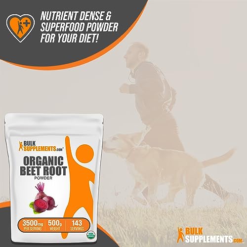 BULKSUPPLEMENTS.COM Organic Beet Root Powder - Beet Powder Organic, Beetroot BULKSUPPLEMENTS.COMUS supplements