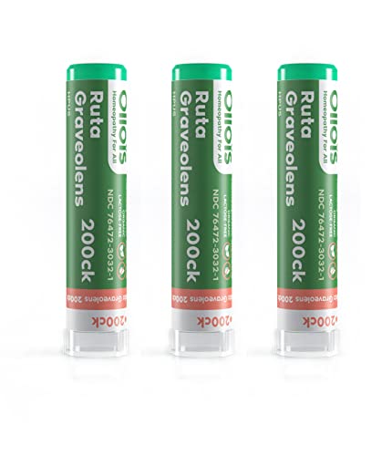 OLLOIS Ruta Graveolens 200ck Organic, Lactose-Free, Kosher Homeopathic Medicine, 80 Pellets OLLOÏSAu supplements