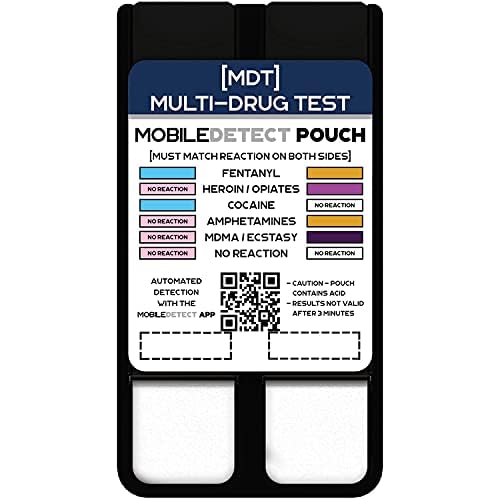MobileDetect Pouch Residue Detection Multi-Drug Test Kit - Rapid Surface Residue Detector MobileDetect PouchAu supplements