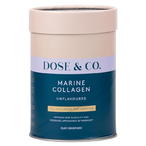 Dose & Co Marine Collagen Peptides with Vitamin C, Unflavoured - 221g Powder Supplement DOSE & COAu supplements