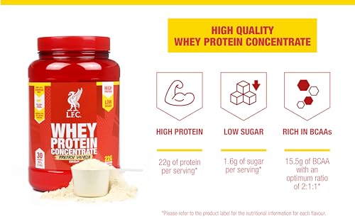 LFC Whey Protein Powder Cookies & Cream Flavour 908g 15.5g naturally-occurring BCAAs Vector ConsumerAu supplements