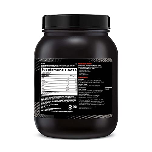 GNC AMP Sustained Protein Blend | Targeted Muscle Building and Exercise Formula GNCUS supplements