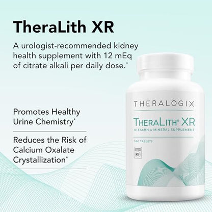 TheraLith XR Calcium Oxalate Reduction Supplement | Kidney & Urine Chemistry Health TheralogixUS supplements
