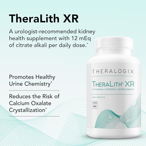 TheraLith XR Calcium Oxalate Reduction Supplement | Kidney & Urine Chemistry Health TheralogixUS supplements