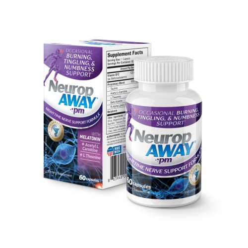 NeuropAWAY Nerve Support PM | 60 Capsules NeuropAWAYAu supplements