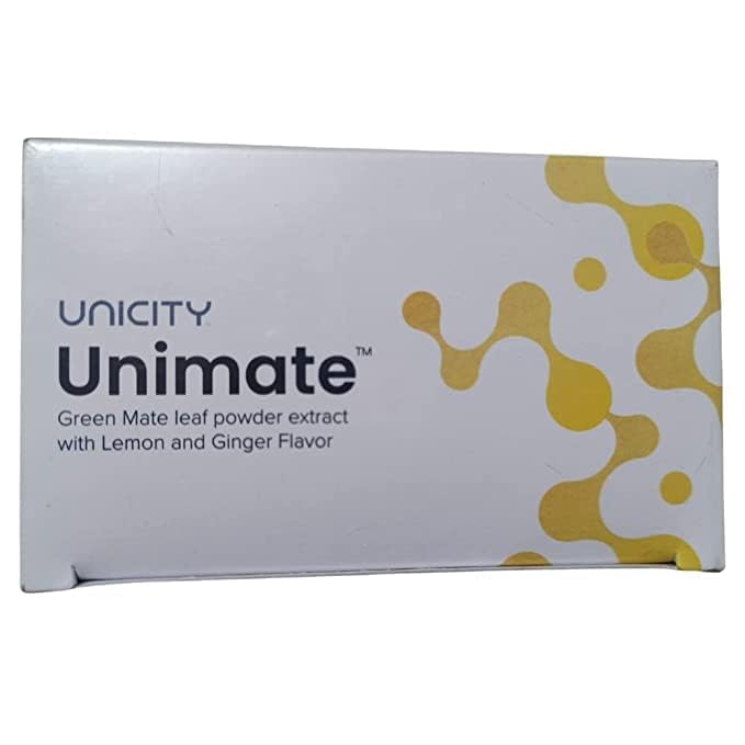 Ourtown Unicity Unimate Green Mate Leaf Powder Extract with Lemon and Ginger Flavor OurtownUS supplements