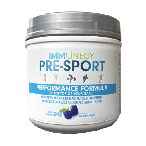 IMMUNEGY - PRE-Sport Performance Pre-Workout Formula (Blue Raspberry Delight) IMMUNEGYAu supplements