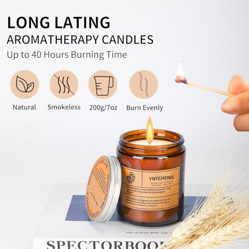 Scented Candles Gift,Aromatherapy Candles,Scented Candle Stress Relief and Relax for Home Bedroom Gift YNTCHENGAu supplements