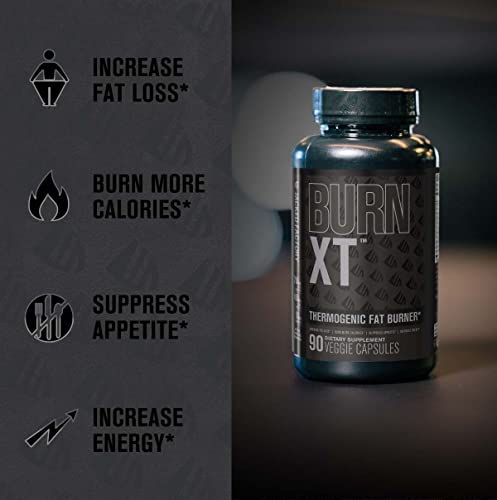 Burn XT Black Thermogenic Fat Burner - Weight Loss Supplement, Appetite Suppressant Jacked FactoryUS supplements