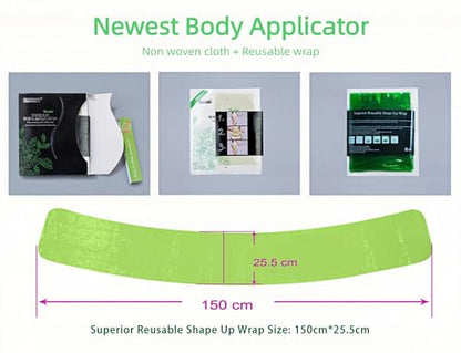Neutriherbs Body Applicator with Wrap, Effective Nature Formula to Shape, Tone, Firm Body NeutriherbsUS supplements
