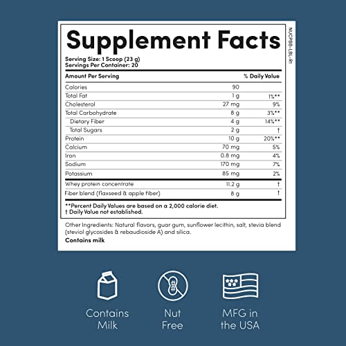 Nucific® PrebioBoost™ Daily Prebiotic Protein Powder, 16.2 Ounce NucificUS supplements