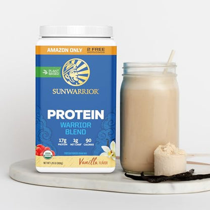 Vegan Protein Powder Plant-based Protein Powder USDA Organic | BCAA Amino Acids SunwarriorUS supplements