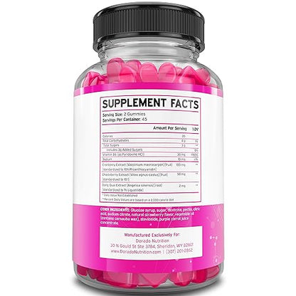 Hormonal Balance For Women & PMS Relief Gummies (90 Gummies) - Support Cramps DORADO NUTRITIONUS supplements