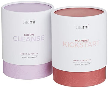Teami 30-Day Teatox Kit - All Natural Colon Cleanse and Detox Tea - Morning Kickstart TeamiUS supplements