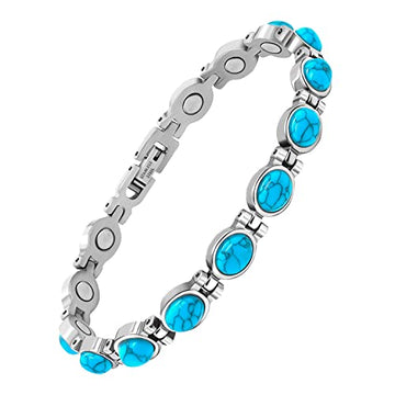JEROOT Magnetic Bracelets for Women, Magnetic Bracelets with 3500 Gauss Exquisite JEROOTAu supplements