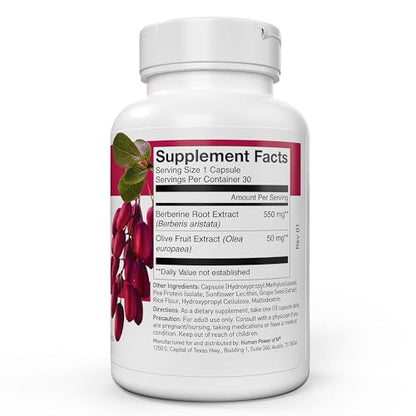 humanN SuperBerine – High Absorbency, Concentrated Dose Formula with Clinically humanNUS supplements