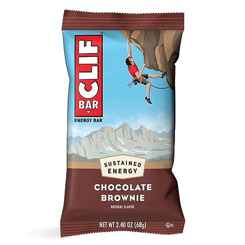CLIF BAR - Chocolate Brownie Flavor - Made with Organic Oats - Non-GMO Clif BarUS supplements