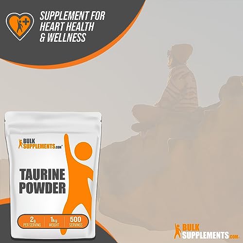BULKSUPPLEMENTS.COM Taurine Powder - Taurine Supplement, Taurine 2000mg BULKSUPPLEMENTS.COMUS supplements