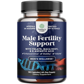 Prenatal Multivitamin Male Fertility Supplement 180ct - Mens Fertility Supplement Natures CraftAu supplements