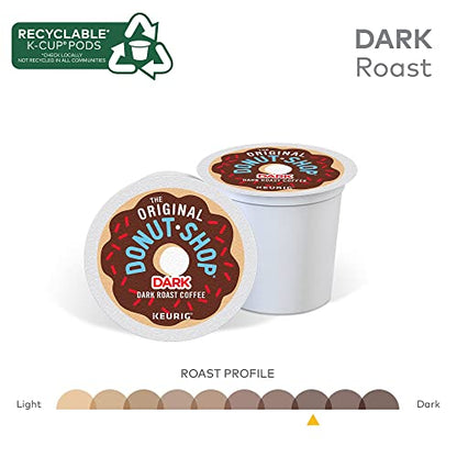 The Original Donut Shop Dark Coffee, Keurig Single-Serve K-Cup Pods, Dark Roast, 96 Ct The Original Donut ShopUS supplements