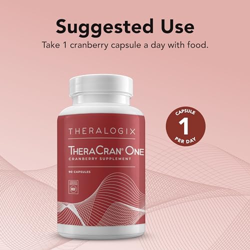 Theralogix TheraCran One Cranberry Capsules - 90-Day Supply - Cranberry Supplement TheralogixUS supplements