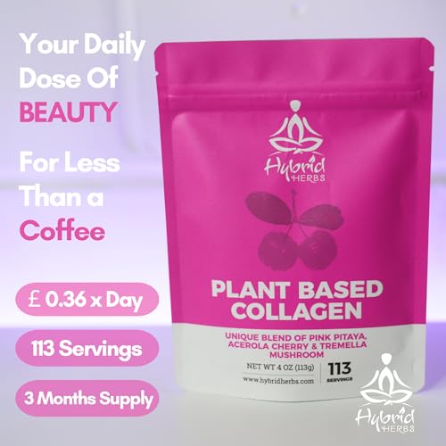 HYBRID HERBS – Plant Based Collagen Powder - Anti Aging Supplement for Skin, Wrinkles Hybrid HerbsAu supplements