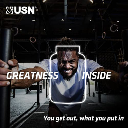 USN Whey+ Strawberry Protein Powder 2kg - Muscle Building & Recovery Protein Shakes USNUS supplements