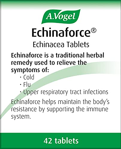 A.Vogel Echinaforce Echinacea Tablets | Relieves Cold & Flu Symptoms by Strengthening A.VogelUS supplements