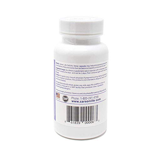 Carson Life Anti Cellulite Detox Pills Helps Prevent and Eliminate Cellulite - Supplement Carson LifeAu supplements