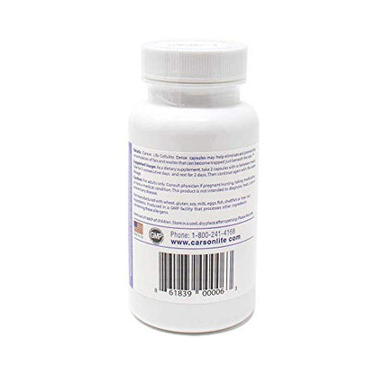 Carson Life Anti Cellulite Detox Pills Helps Prevent and Eliminate Cellulite - Supplement Carson LifeUS supplements